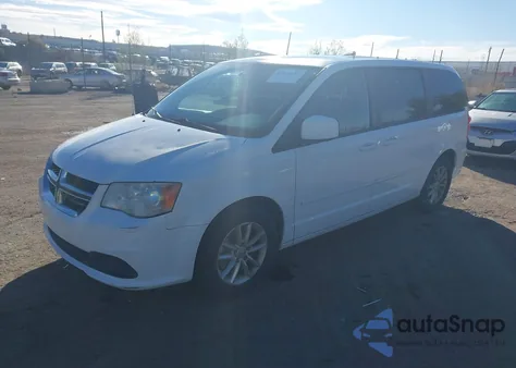 2014 Dodge Grand Caravan Sxt из США, поврежденный, VIN 2C4RDGCG0ER205263